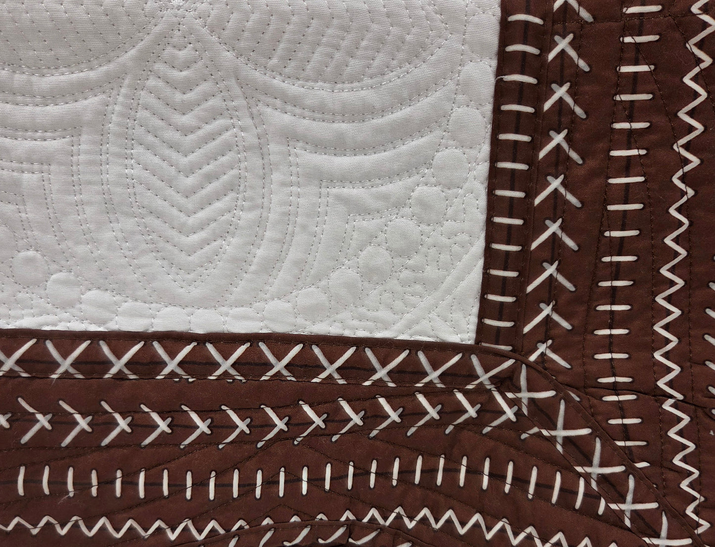 Football/White Heirloom Quilt