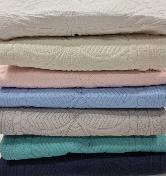 Light Blue Heirloom Quilt