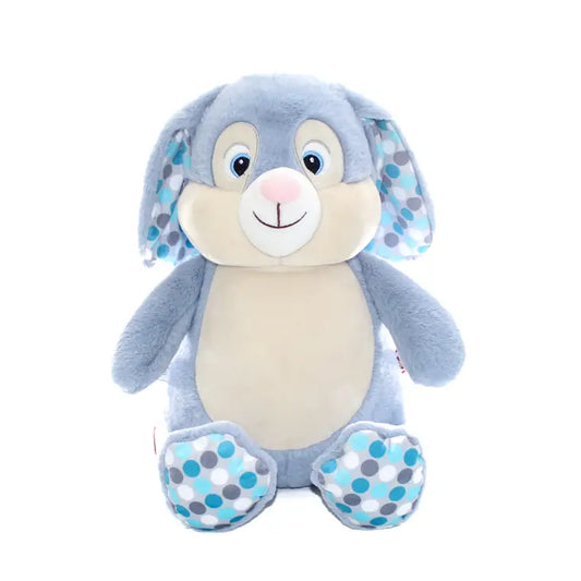 Cubbie Bunny Blue PolkaDot
