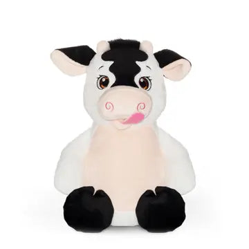Cubbie Cow Black White